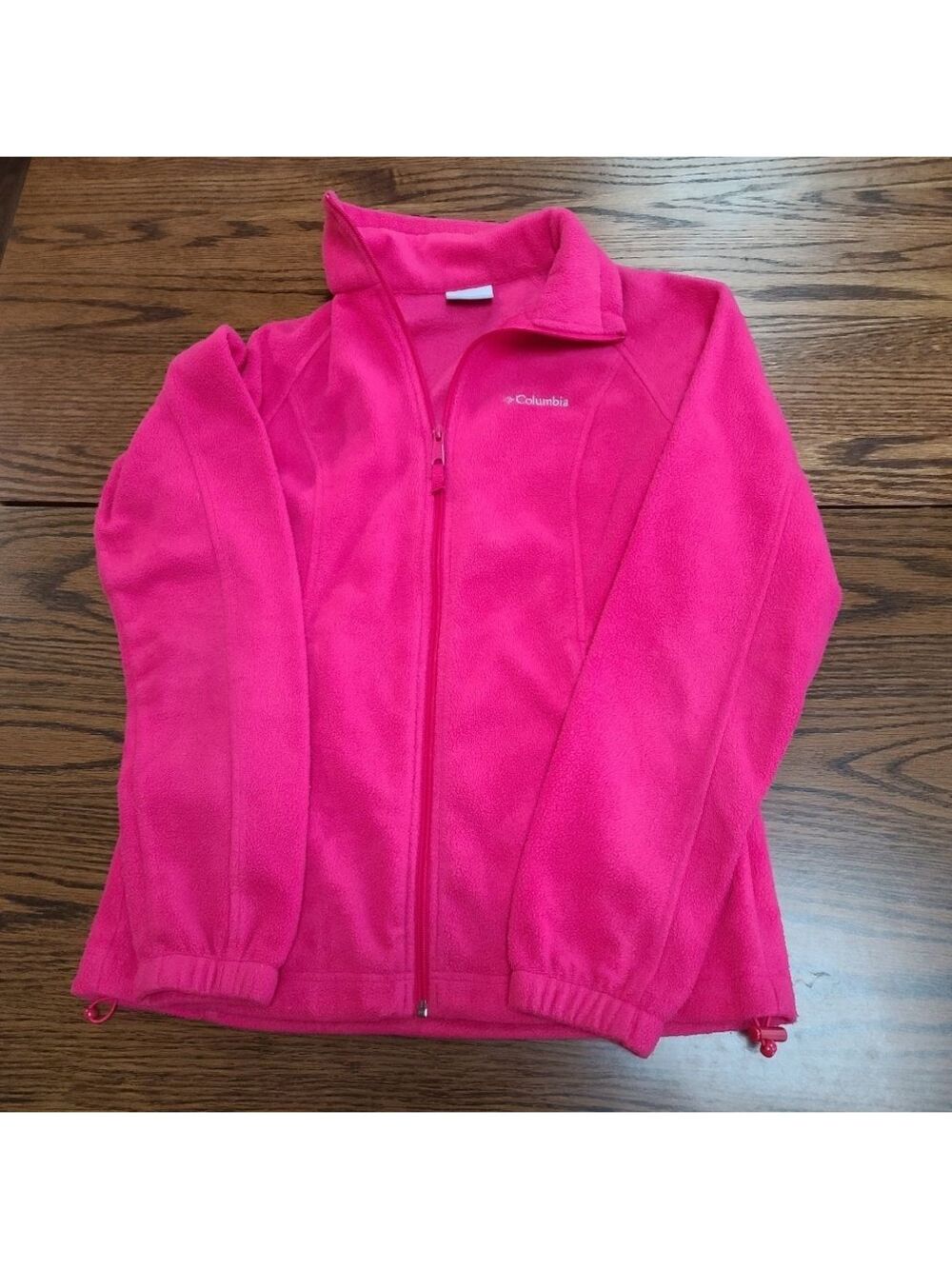 Columbia Women's Pink Zip-Up Fleece Jacket Size S - Picture 7 of 7